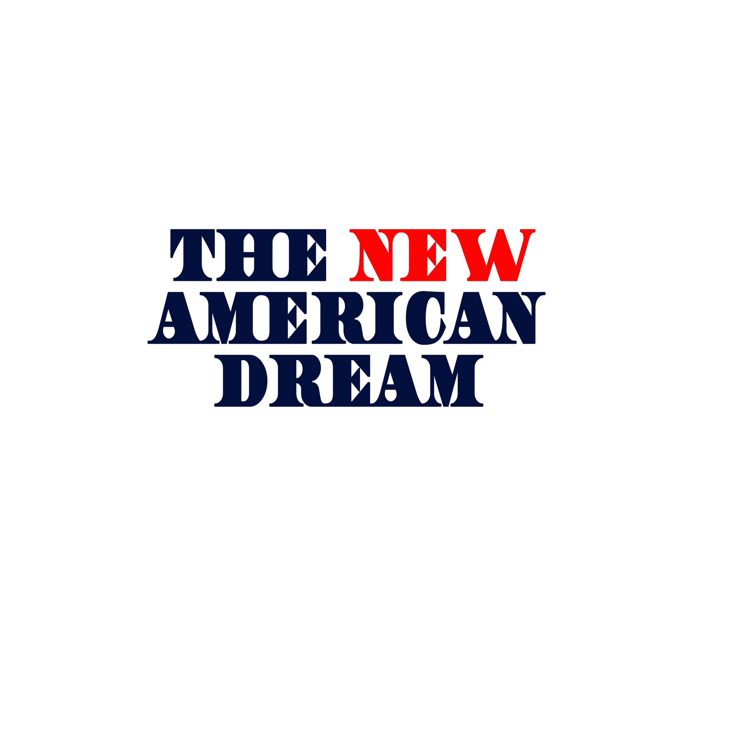 Thenewamericandream logo