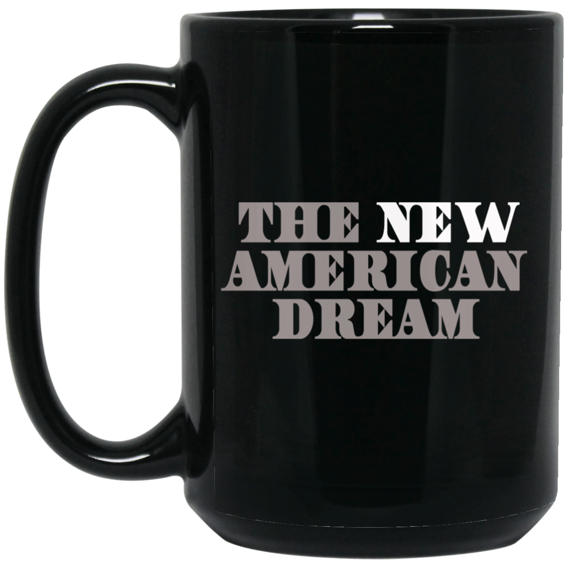 BM15OZ 15 oz. Black Mug